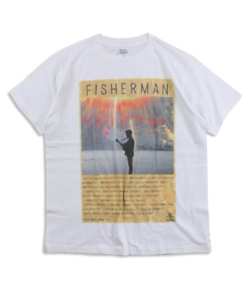 Official Artist Goods / バンドTなど ｜潮田雄一 × SIDEMILITIA inc.　 limited T-SHIRTS + CD SET “FISHERMAN”ver.　商品画像1