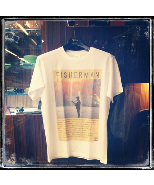 Official Artist Goods / バンドTなど ｜潮田雄一 × SIDEMILITIA inc.　 limited T-SHIRTS + CD SET “FISHERMAN”ver.　商品画像11