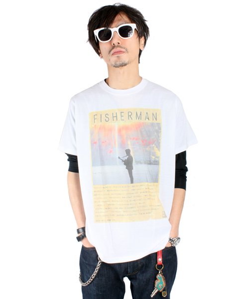 Official Artist Goods / バンドTなど ｜潮田雄一 × SIDEMILITIA inc.　 limited T-SHIRTS + CD SET “FISHERMAN”ver.　商品画像5