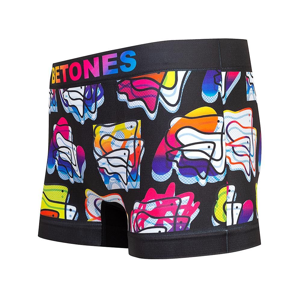 OVERLAP BLACK (6653) - ボクサーパンツ通販：BETONES ONLINE STORE