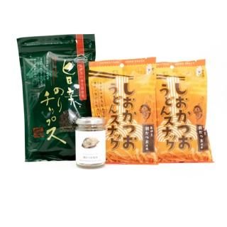 芳醇和風だし だし塩3種セット（鰹・鯛・あご）各5袋 - 三角屋