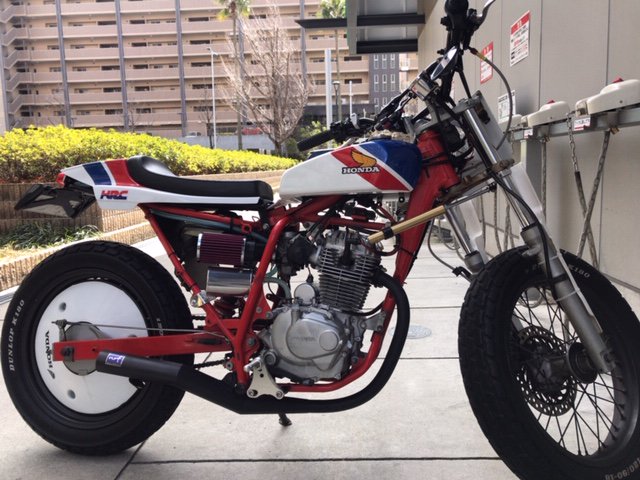 FTR223 カスタム アロートラッカー二連アルミオイルキャッチタンク - nakazawa revolution factory ＝中澤製作所＝nrf