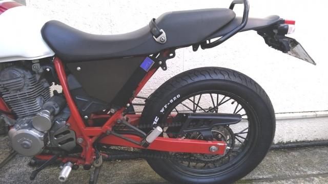 FTR223 カスタム ストリートラウンダーアルミサイドカバー