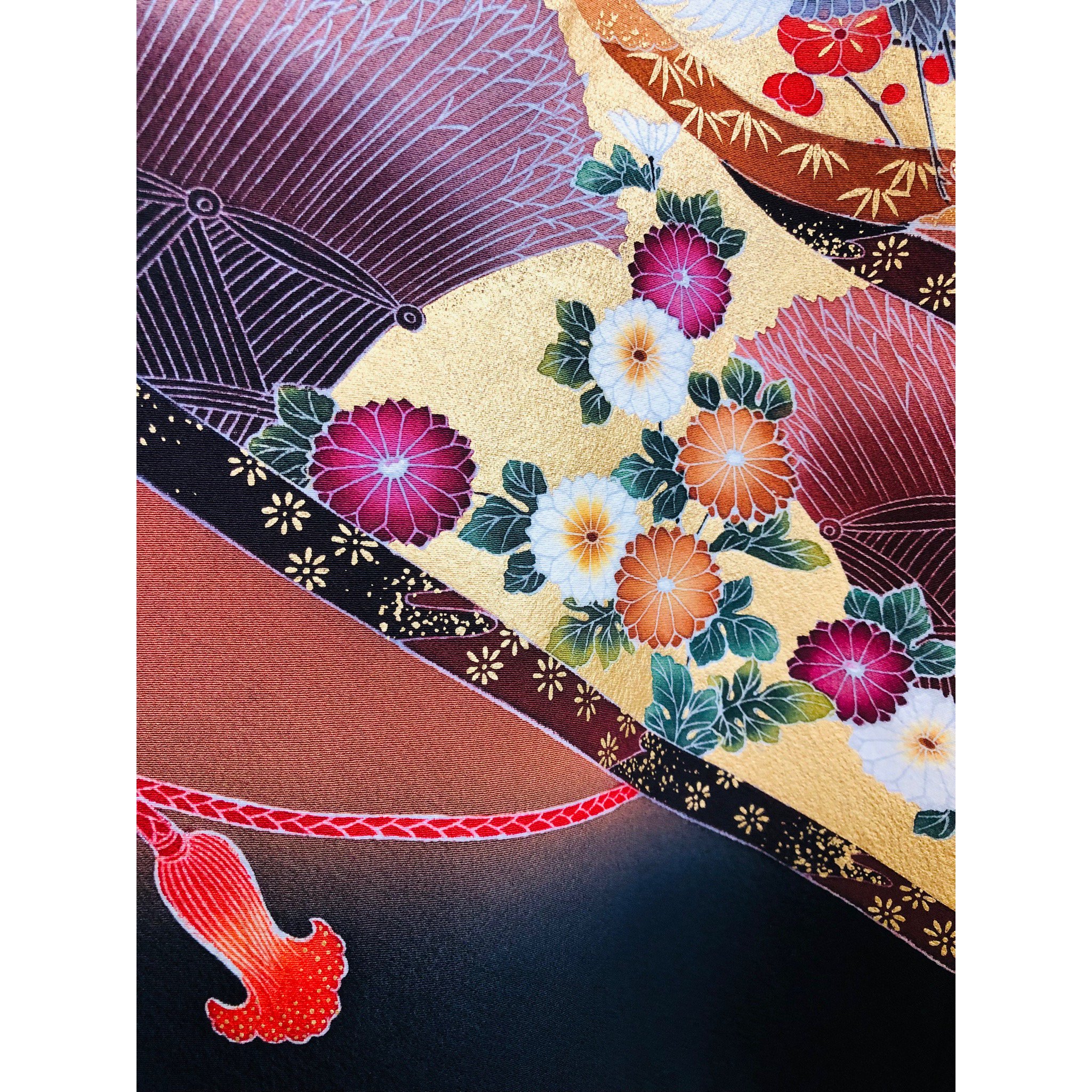 綺麗な鶴達の袋帯【正絹】仕立て上がり | shop.spackdubai.com