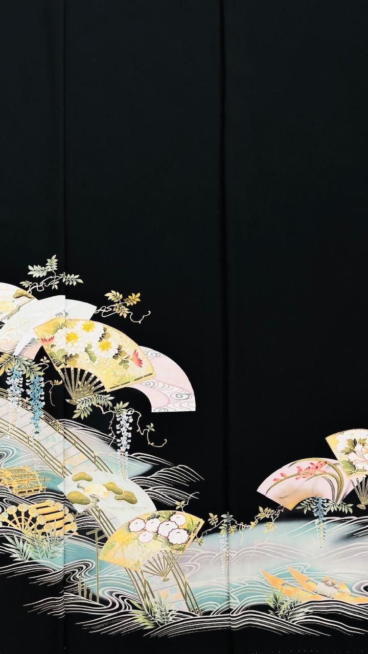 あなたが①②③選んで決めるセミオーダー② 着物地/黒留袖 琳派光達