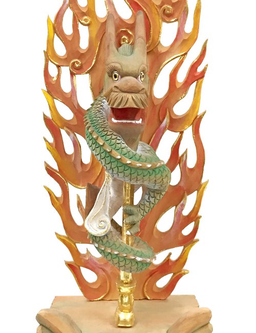 倶利伽羅龍 - 仏像の通販、特注仏像・オリジナル仏像・大型仏像の製作・販売 - ブッタガヤ