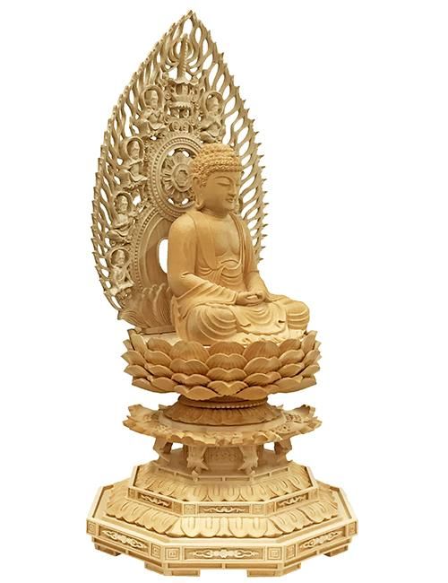 古仏像!!『木造 釈迦如来座像』総高22㎝ 像高10㎝ 仏像1-20 釈迦如来坐像 | iichi 日々の暮らしを心地よくする