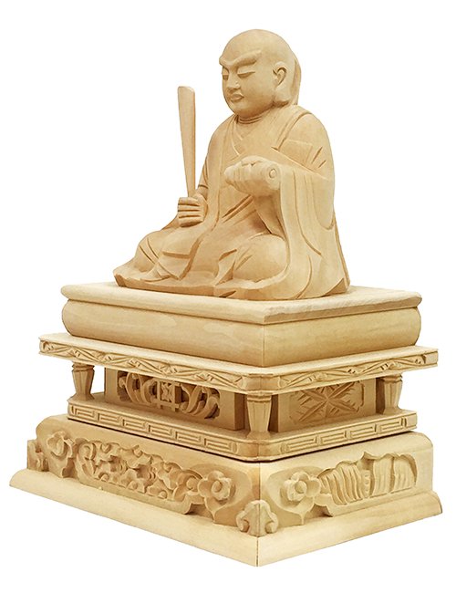 日蓮宗　日蓮聖人　2.5寸 - 仏像の通販、特注仏像・オリジナル仏像・大型仏像の製作・販売 - ブッタガヤ
