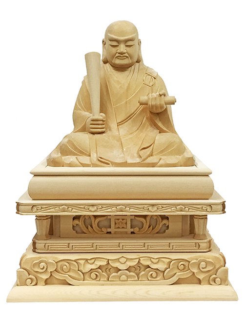日蓮宗　日蓮聖人 5寸 - 仏像の通販、特注仏像・オリジナル仏像・大型仏像の製作・販売 - ブッタガヤ