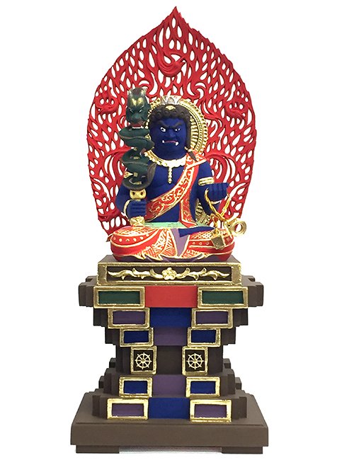 不動明王 倶利伽羅剣を持つ - 仏像の通販、特注仏像・オリジナル仏像・大型仏像の製作・販売 - ブッタガヤ