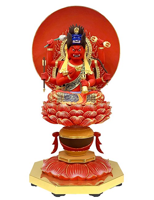 愛染明王- 仏像の通販、特注仏像・オリジナル仏像・大型仏像の製作 