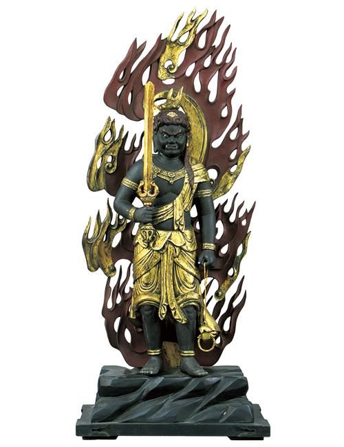 大型高30cm 豪華！仏像不動明王立像 銅製品 仏教美術品 真言宗 彫刻 大型高30cm 豪華！仏像不動明王立像 銅製品 仏教美術品 真言宗 彫刻