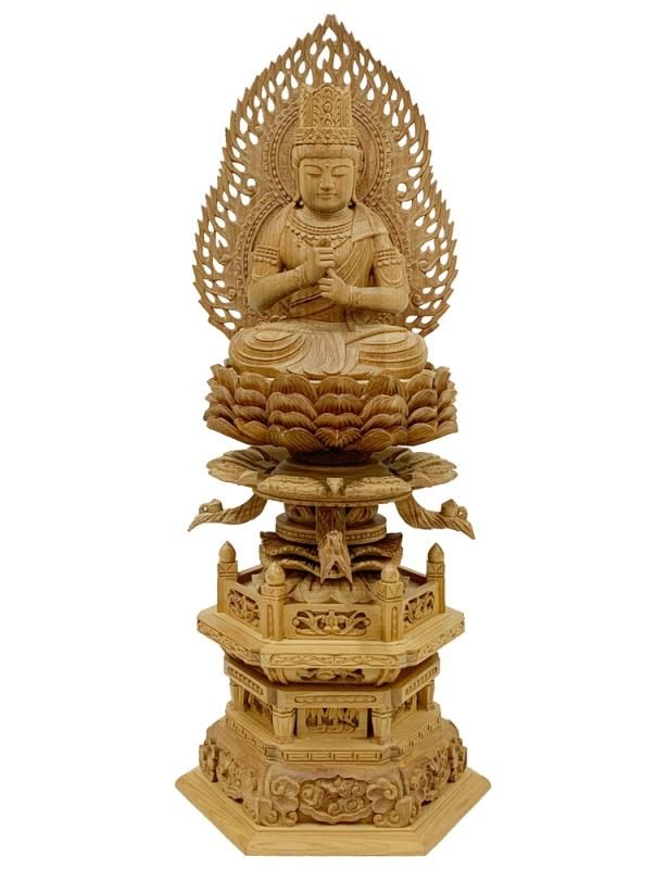 フォロー割・新品】 香合仏 真言宗 白檀 仏龕 懐中仏 真言宗三尊