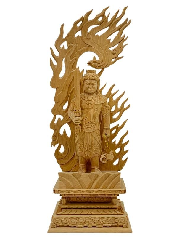 大型高30cm 豪華！仏像不動明王立像 銅製品 仏教美術品 真言宗 彫刻 大型高30cm 豪華！仏像不動明王立像 銅製品 仏教美術品 真言宗