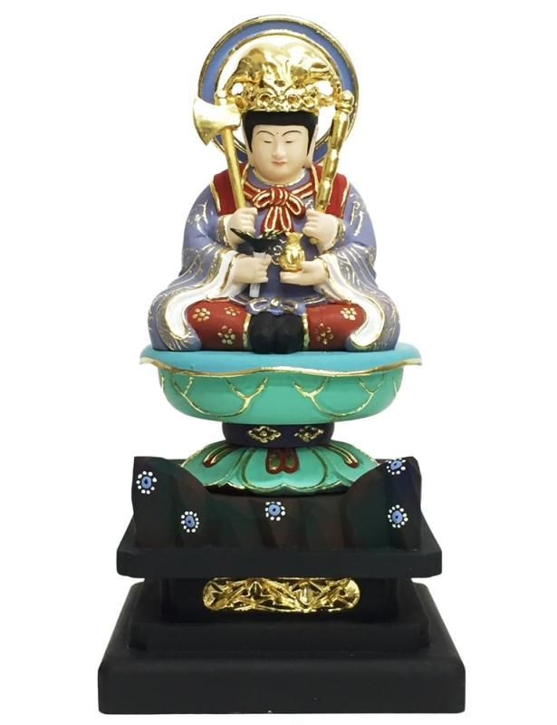 仏像 歓喜天/聖天 双身 立像 木彫仏像 木彫り 木製（歓喜童子