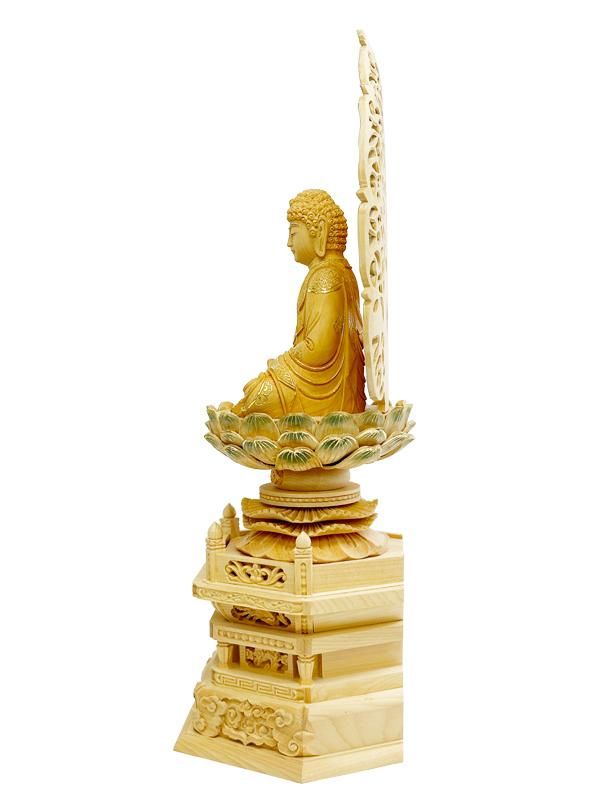黄楊　２.５寸　釈迦如来 仏像 034 黄楊彫刻 『釈迦如来』 木彫り 仏像 - アートの友社 : ホーリ