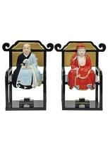 太祖 道元像 ３号 釈迦如来像(座像3寸)高祖道元・太祖瑩山像(座像2寸5分) 仏像彫刻