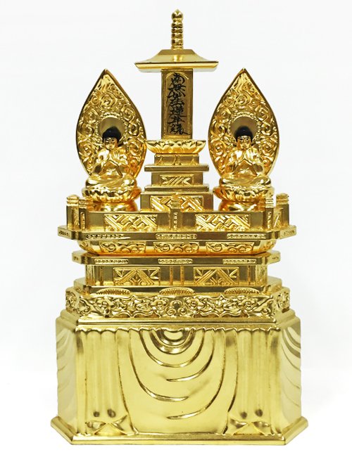 日蓮宗三宝尊 1.2寸 - 仏像の通販、特注仏像・オリジナル仏像・大型