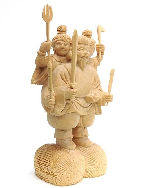 小型仏像 三面大黒天 - 仏像の通販、特注仏像・オリジナル仏像