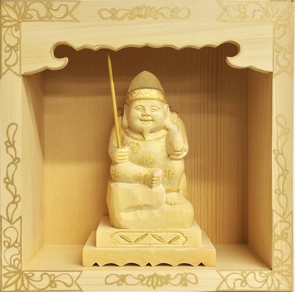 升入り　恵比寿・大黒天 - 仏像の通販、特注仏像・オリジナル仏像・大型仏像の製作・販売 - ブッタガヤ