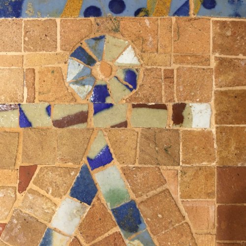 モザイクアート　壁掛け　インテリア雑貨　豊穣神様「タニト」　 - チュニジア雑貨と北アフリカ物産　ダール・ヤスミン