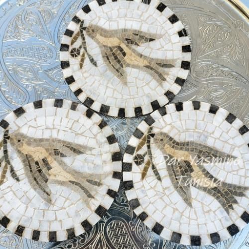 チュニジアモザイクタイル画女神