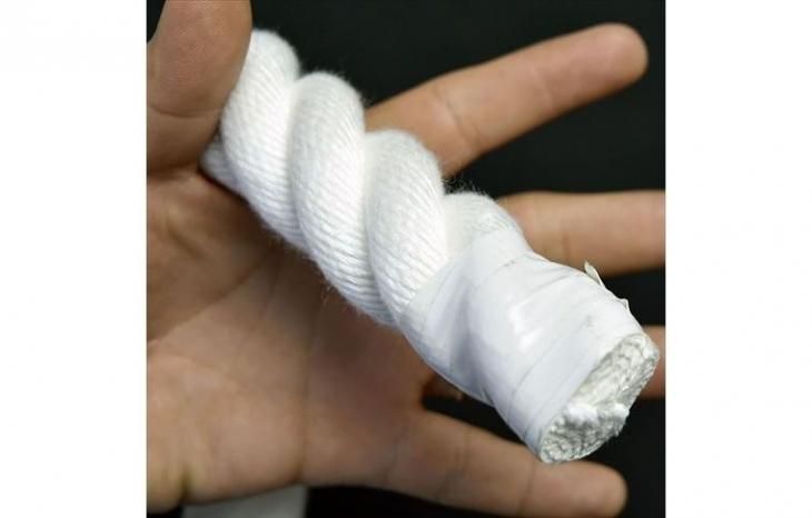 クレナモ左ニ再強撚2.5mm ロープ約80m 大阪モリリン製