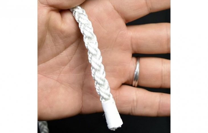 染サイザル麻ロープ　直径１２ｍｍ　長さ８０メートル巻き - 2