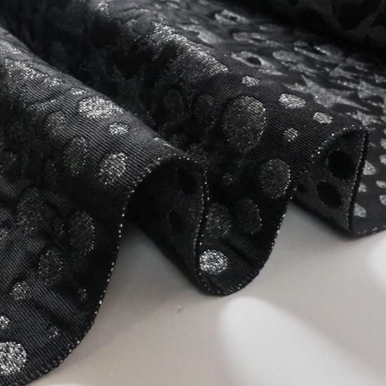 梅屋×博多織4way兵児帯【レオパードスター】ブラック×シルバー 梅屋×博多織4way兵児帯【レオパードスター】ブラック×シルバー