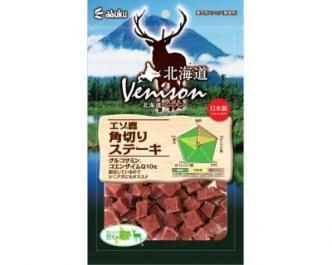 Venison エゾ鹿角切りステーキ 130g