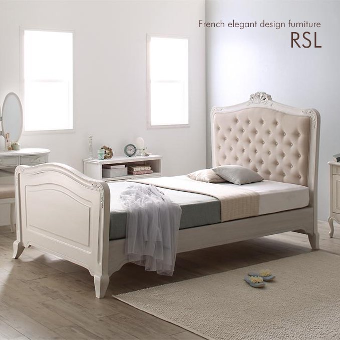 フレンチエレガント家具【RSL】シリーズ・デザインベッド