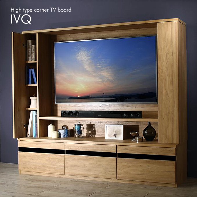 薄型55V型壁掛けテレビ対応ボード【IVQ】 おしゃれなインテリア家具ショップCCmart7