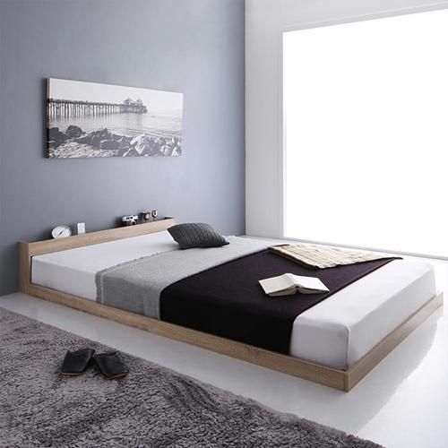 フロアベッド【SKY line】(マットレスセット)セミダブル