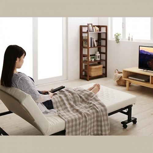 180cmショート丈折りたたみベッド【MLW】 - おしゃれなインテリア家具ショップCCmart7