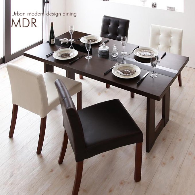 モダンデザインダイニングテーブルセット【MDR】5点セット - おしゃれなインテリア家具ショップCCmart7