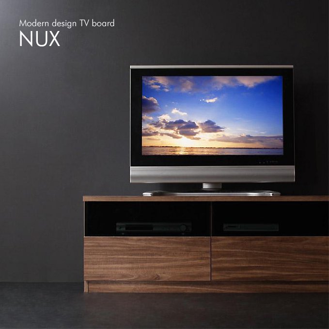 ウォールナットデザインシンプル家具 Nux テレビボード おしゃれなインテリア家具ショップccmart7