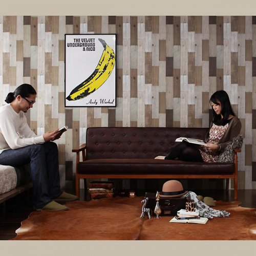 ヴィンテージデザイン木肘ソファ1P【BDF】 - おしゃれなインテリア家具