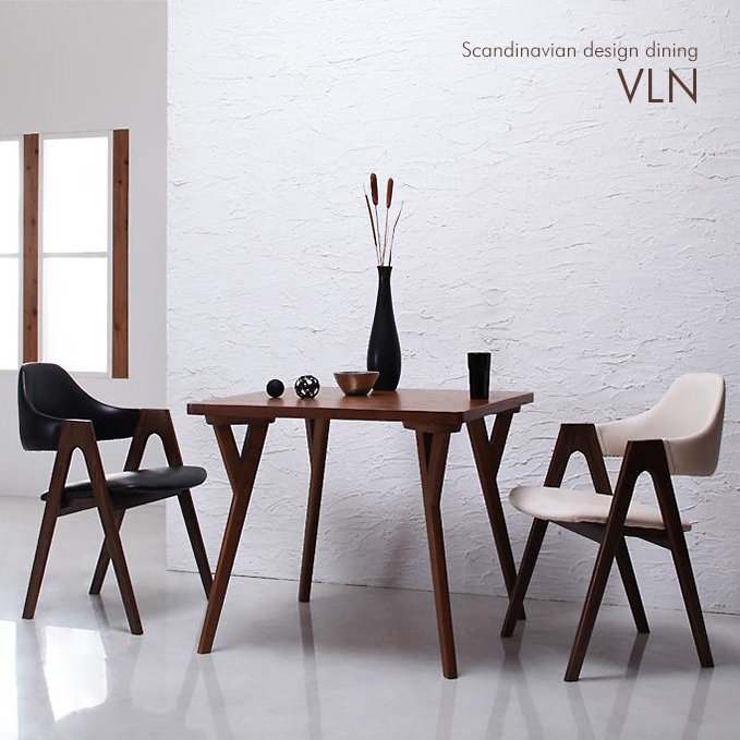 北欧風デザインダイニングテーブルセット【VLN】３点セット - おしゃれなインテリア家具ショップCCmart7