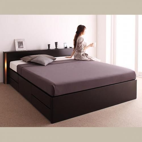 チェストベッド グランルーナ[マルチラスダブルデッキスプリング