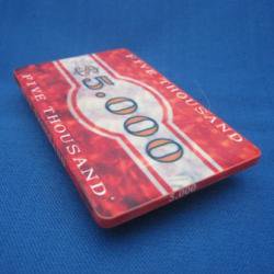 角チップ・プラーク（5K)セラミック製 - トランプ通販・カジノ 