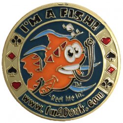 カードプロテクター「I'M A Fish」- トランプ通販・カジノ・ポーカー