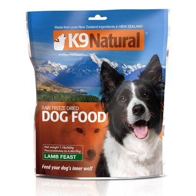 K9 Natural】Ｋ９ナチュラル ラム・フィースト（子羊肉のご馳走