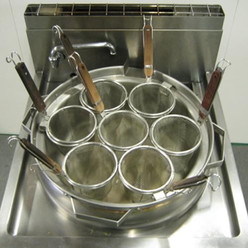 4434 マルゼン◇茹で麺機◇LPガス◇MR-15M◇はやわき鍋