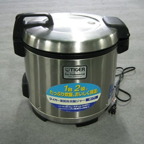 ◇タイガー 炊飯器 2升 巡り会っ 業務用 ステンレスボディ JNO-A360