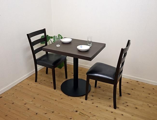 ローテーブル飲食店用　テーブル　椅子 飲食店用 2人用テーブル椅子セット,コンパクト木製ダイニングテーブ
