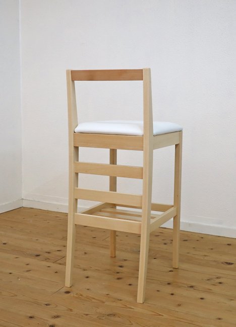棚付き椅子 業務用カウンターチェア バーチェア 木製 スタンド 手荷物