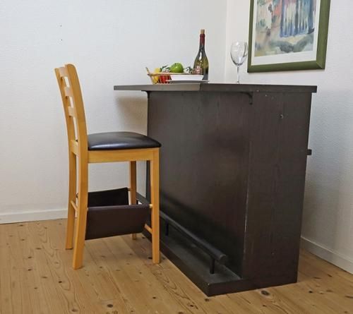 飲食店用 木製カウンターチェア 座面高約60cm(63.5cm)の