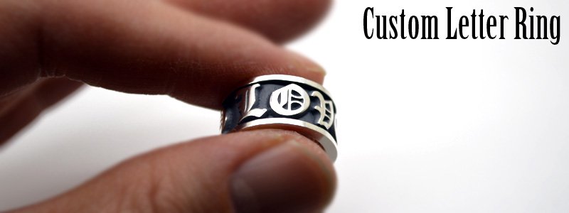 custom letter ring 󥺥С󥰤Υᥤɹ˼ڻˡ