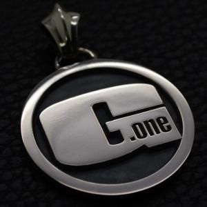 ■オリジナルロゴネックレス幅32mm【XL】オーダーメイド製作 ※チェーン別売