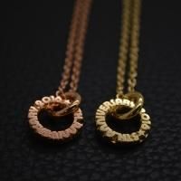 226.ペアネックレス刻印例 5TH ANNIVERSARY.2016スター